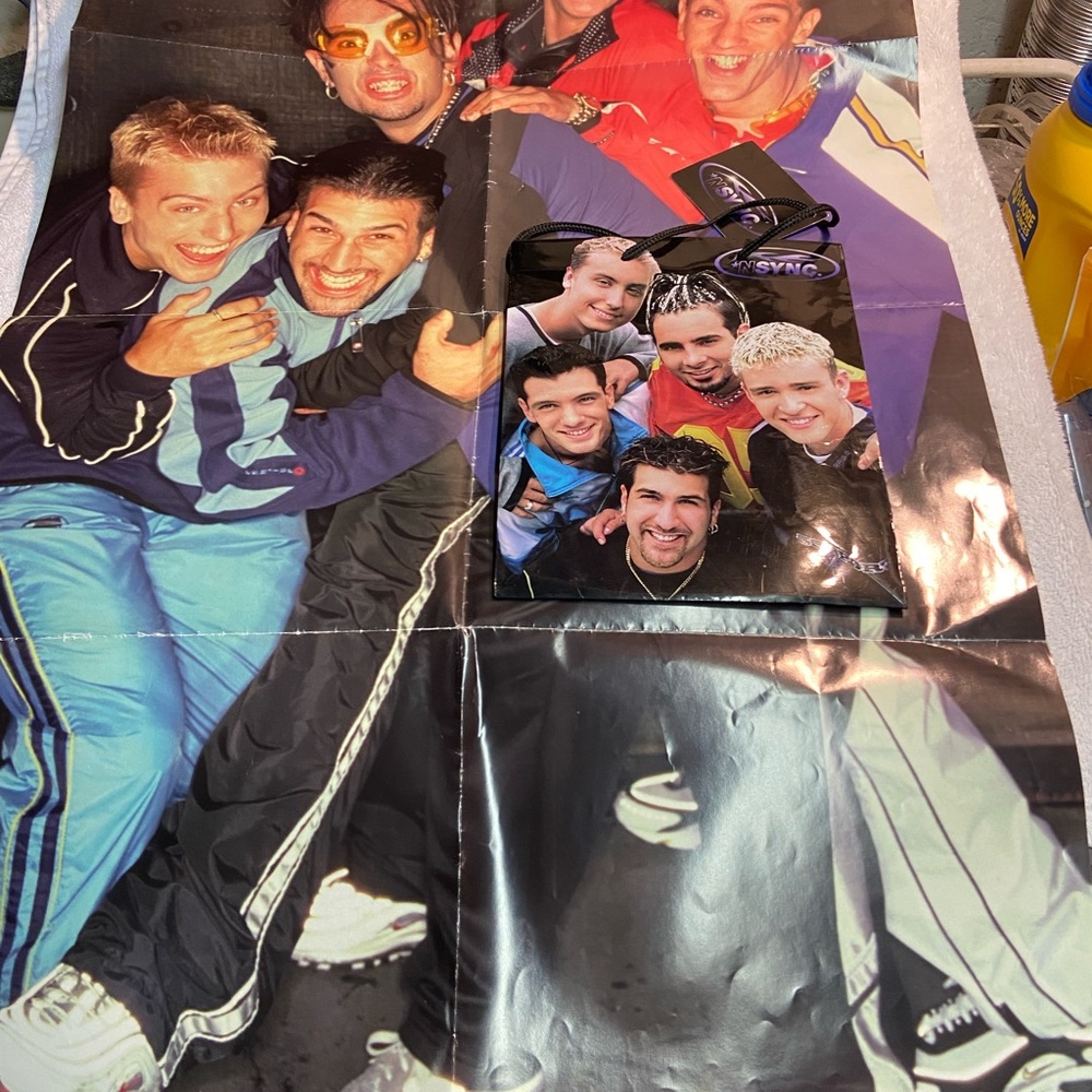 *NSYNC Poster and Gift Bag Set